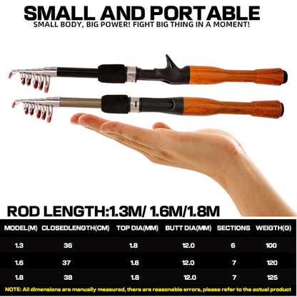 Telescopic Travel Fishing Rod